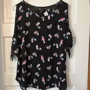 New 8 of hearts with tags cute top size medium
